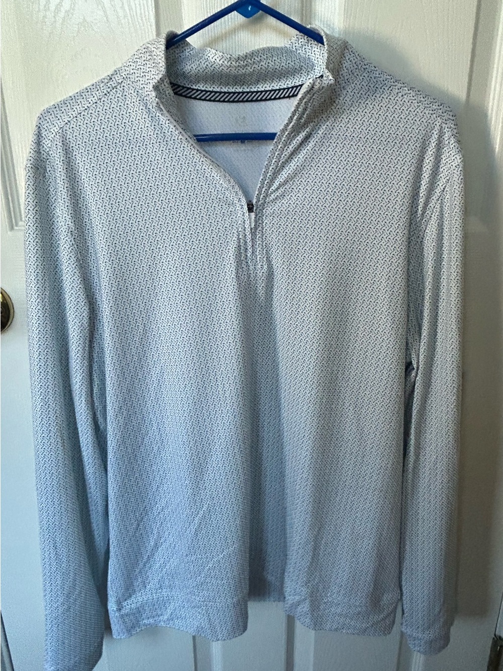 Southern Tide Men’s Lightweight Quarter-Zip Long Sleeve, Medium, M